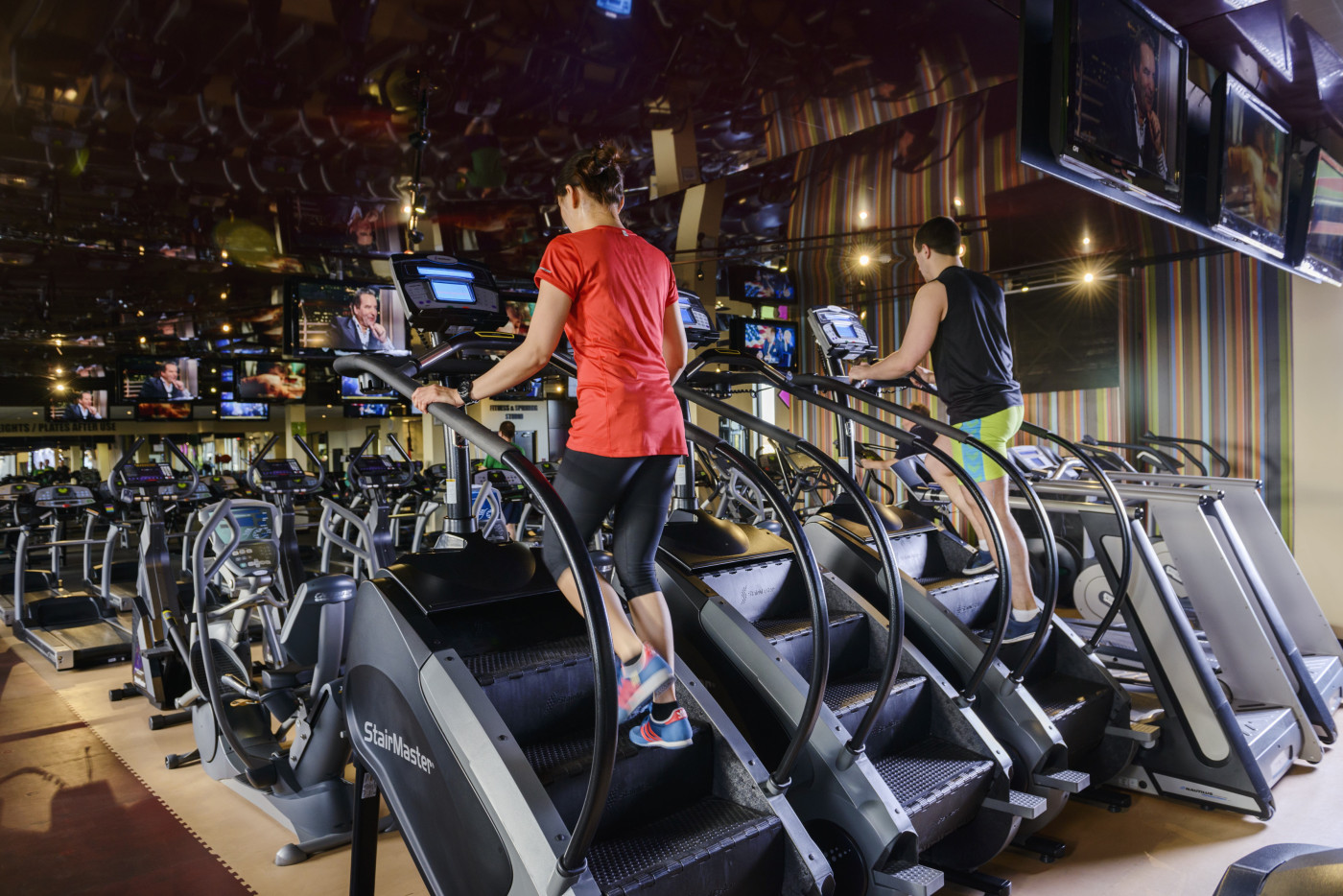 Gyms beside Dublin Dart station at Sandymount