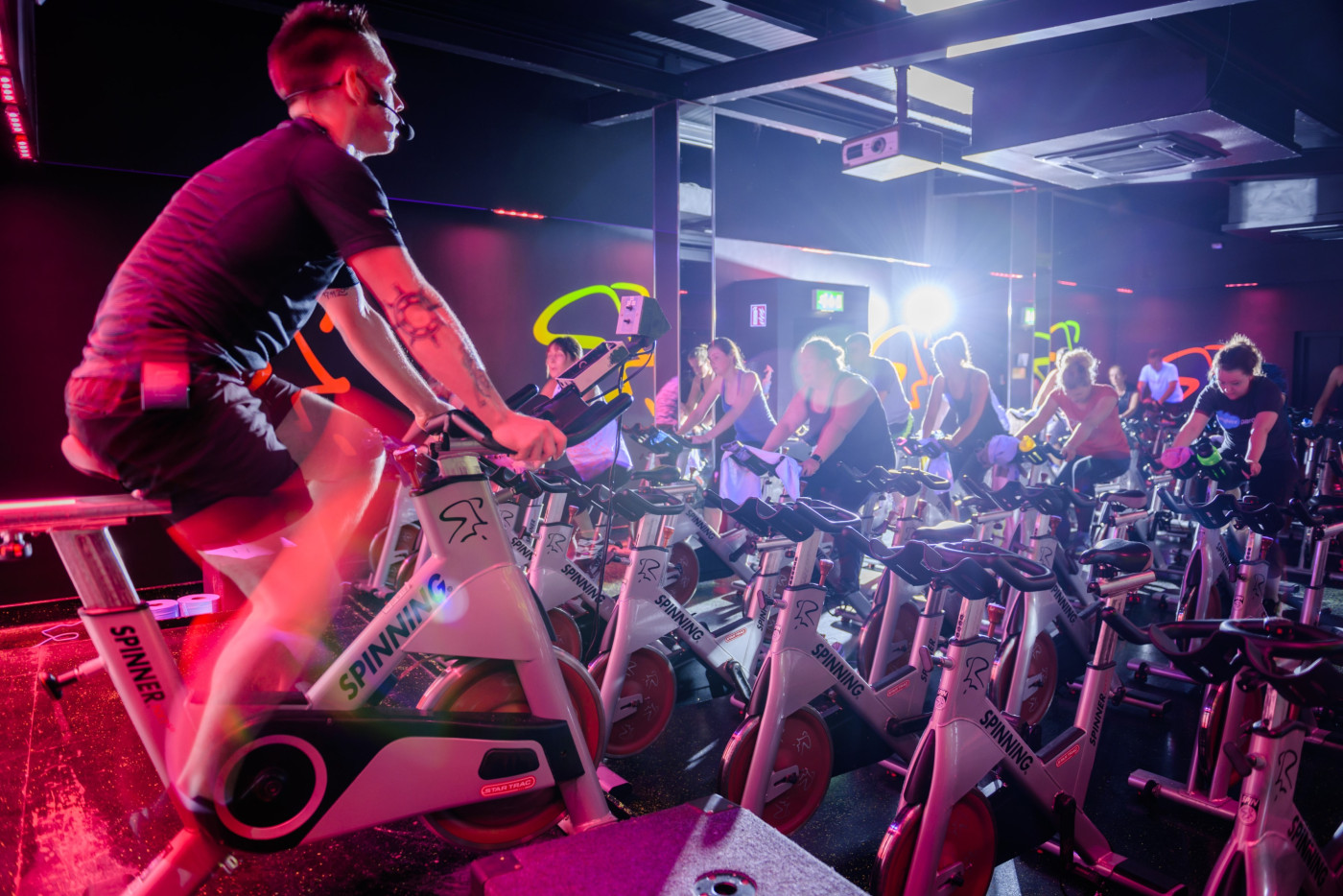 Spinning Class in Dublin Health club