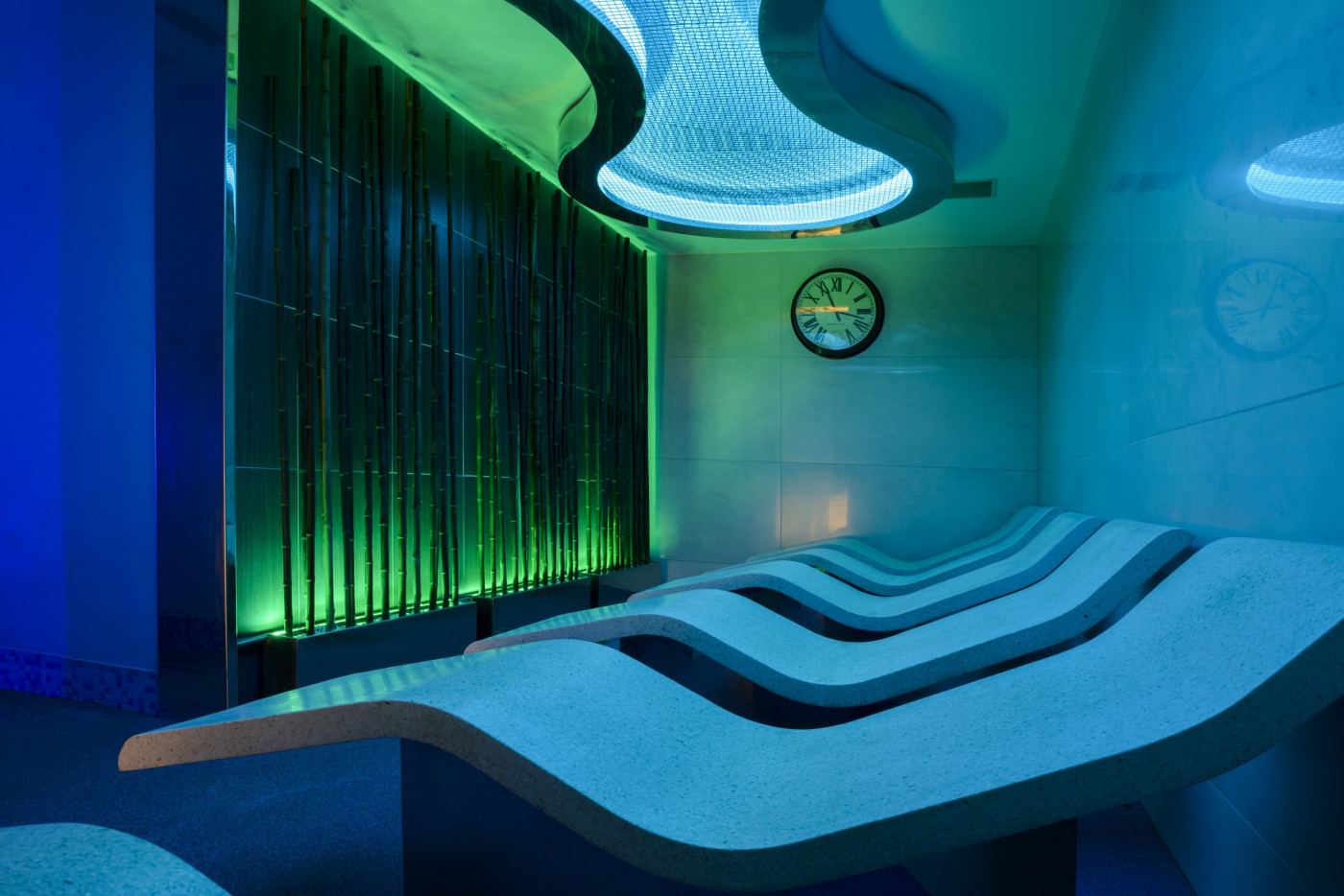 thalassotherapy relaxation room at Dublin City Swimming Pool