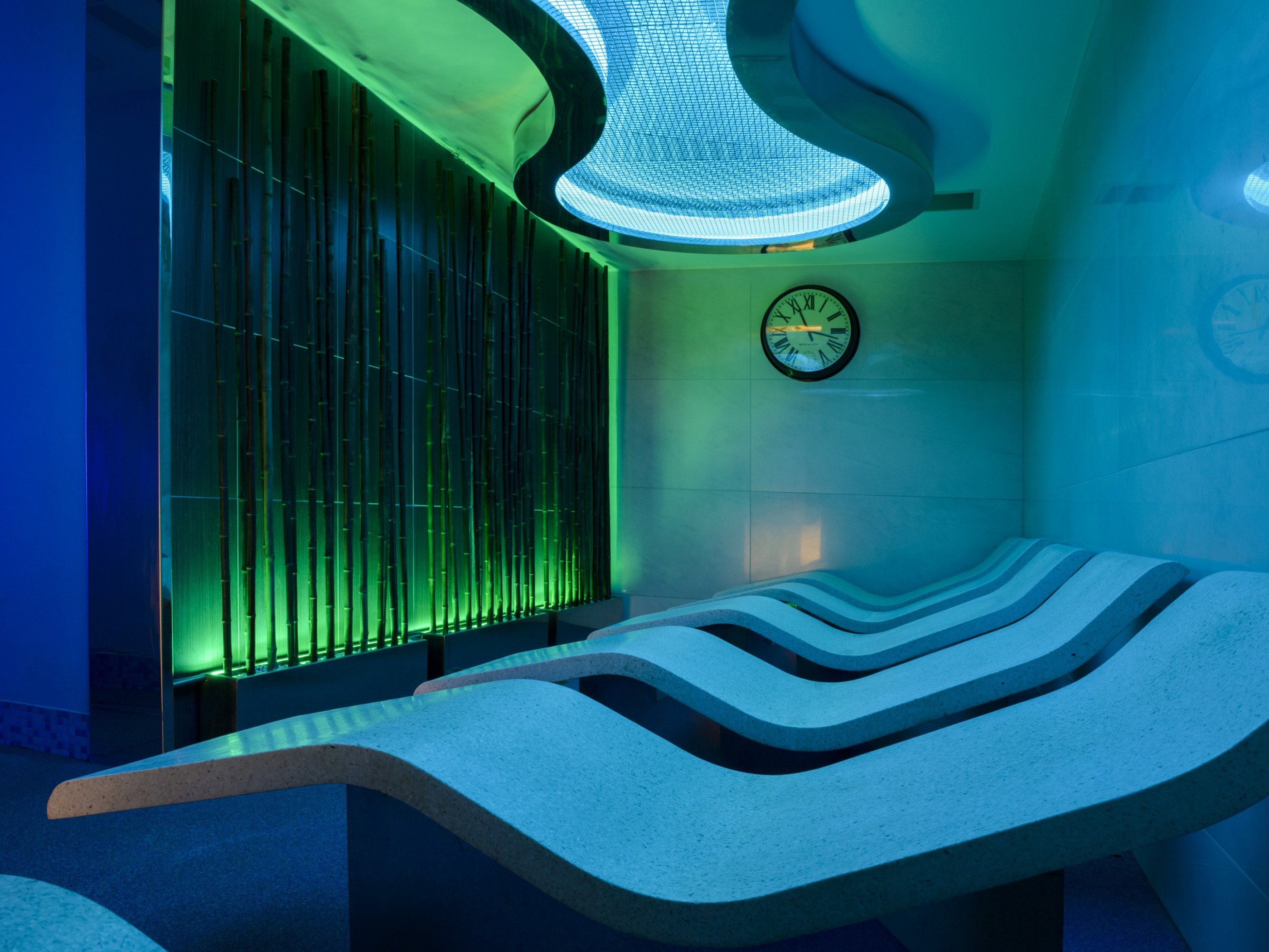 thalassotherapy relaxation room at Dublin City Swimming Pool