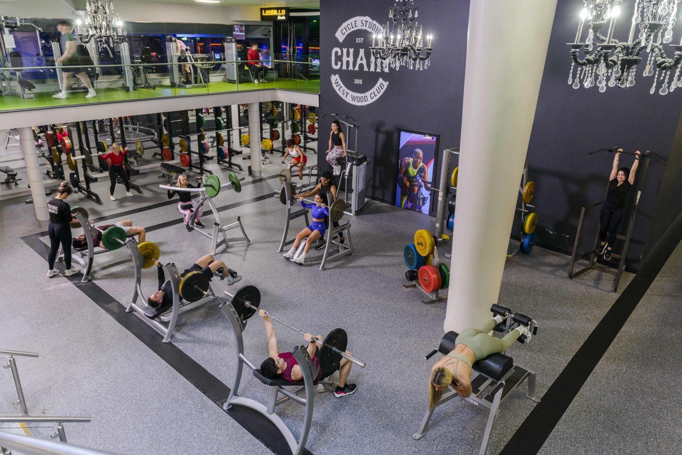 The Gym beside Dún Laoghaire DART Station