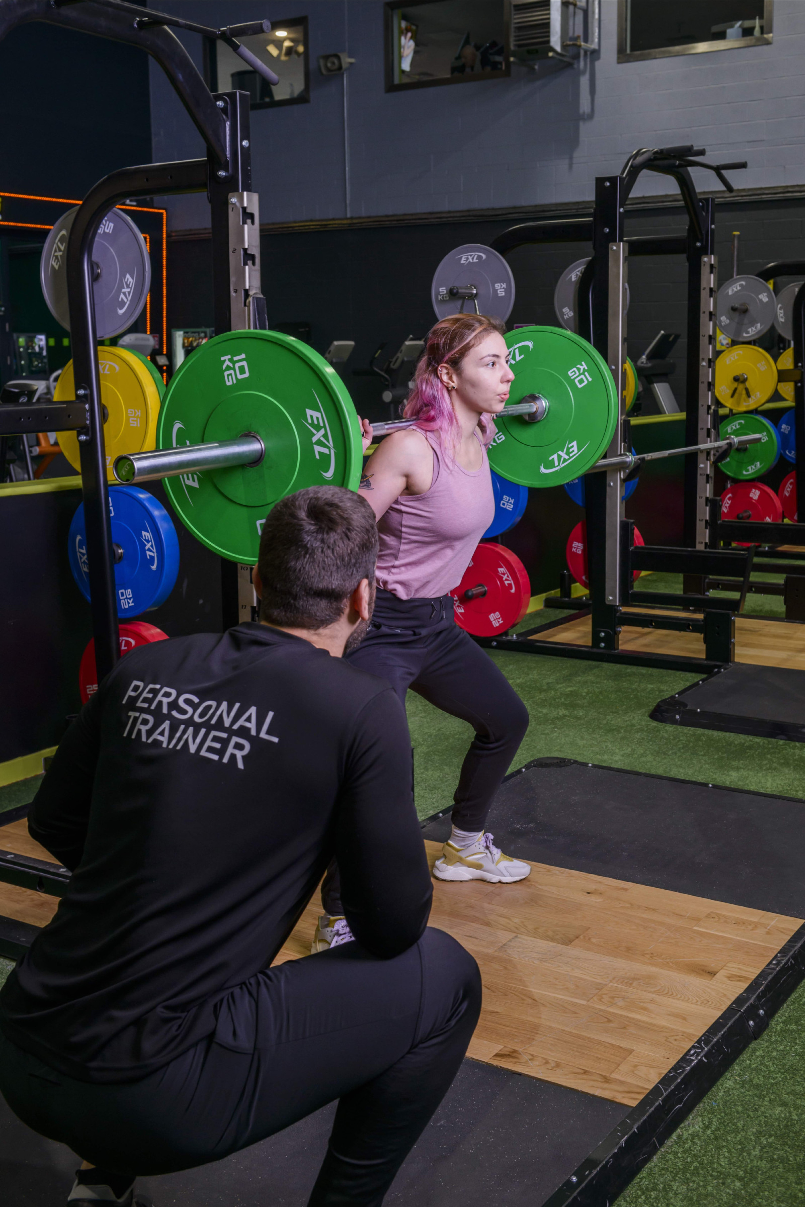 West Dublin Personal Trainer with young female client