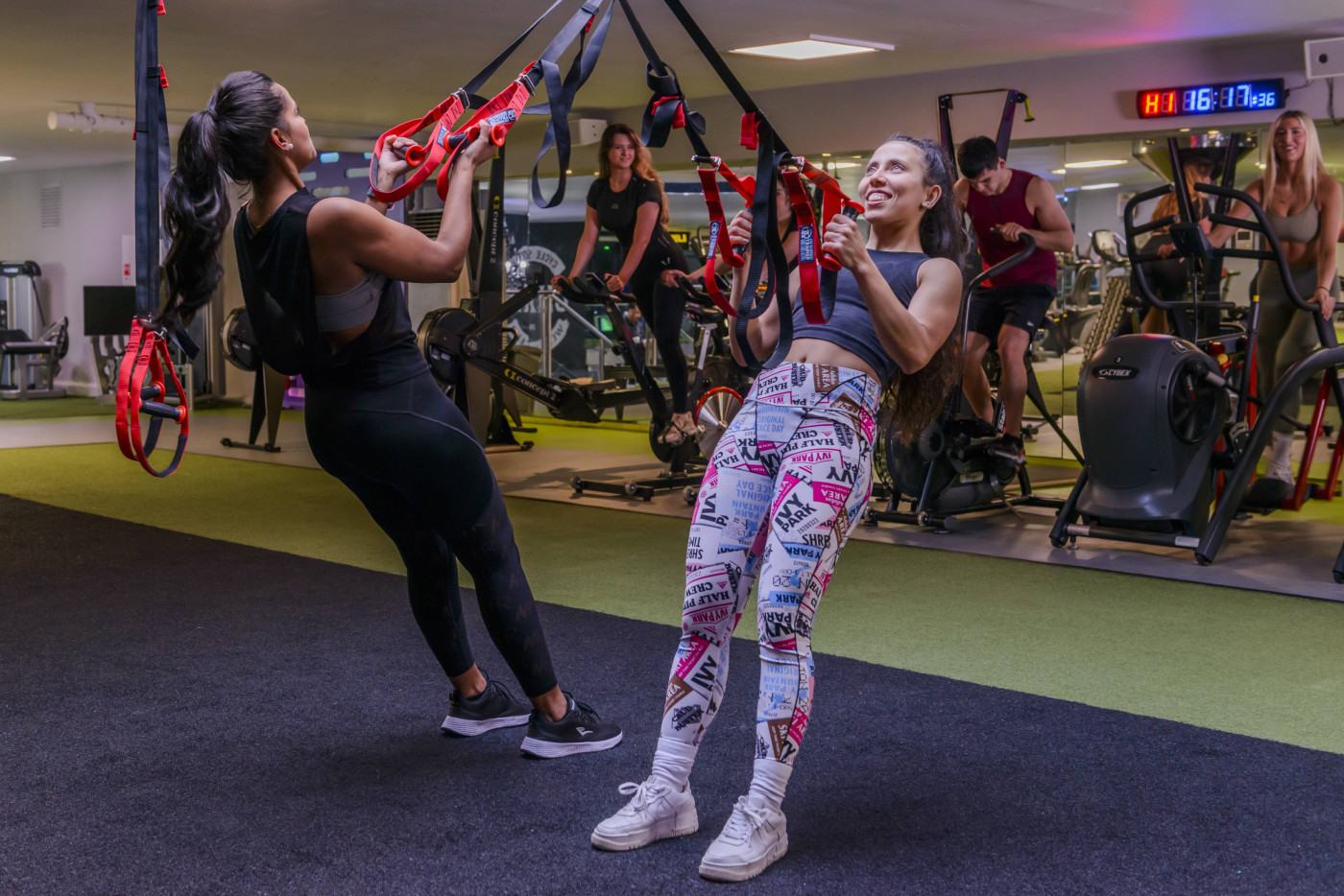 Group personal training at personal training studio in Dublin